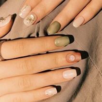 오호라 젤스트립 네일 30p 세트, 오후의 정원, 1세트