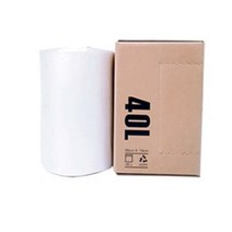 에스디 사각롤 재활용 봉투 투명, 40L, 60매입