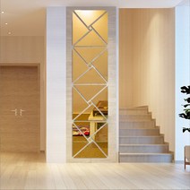 나음다름 삼각 포인트 벽지 4p, 골드