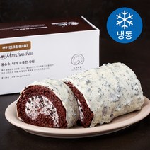 몽슈슈 쿠키앤크림 롤 홀 (냉동), 440g, 1개