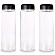 MAKA 클린 트라이탄 마이보틀 3p, 블랙, 500ml