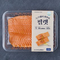리로이 신세계푸드 생연어 필렛 (냉장), 1kg, 1개