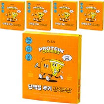 닥터리브 고소한 단백질쿠키 황치즈맛 4p, 120g, 5개