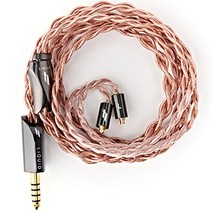 리퀴드링스 콘티 커스텀 이어폰 케이블 MMCX 4.4mm, 혼합색상