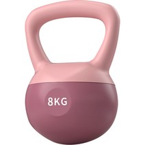 로이윙 소프트 말랑말랑 케틀벨, 핑크, 8kg, 1개