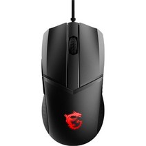 MSI 초경량 RGB LED 게이밍 유선 마우스 GM41, 블랙