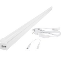 비츠온 LED T5 간접조명 천장등 1200mm 20w + 연결선 + 전원코드 세트, 주광색