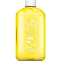 폴메디슨 대용량 키즈 아토 버블 슬라임 옐로우 옐로우, 1개, 550ml