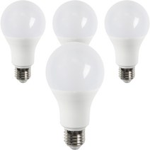 샛별하우스 LED 전구 E26 8W, 전구색, 4개