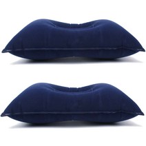 캠핑 에어베개, 네이비, 2개