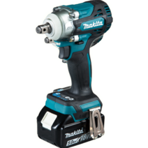 마끼다 18V 무선 임팩트 렌치 12.7mm + 5.0Ah 배터리 2p 세트 맥팩 DTW300RTJ, 1세트