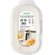 코리에코 에어프라이어 종이호일 소분용 화이트 90p, 1개