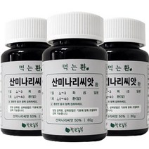 착한농부 산미나리씨앗환, 80g, 3개