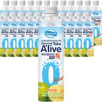 덴마크 테이크 얼라이브 제로 톡 스위티자몽, 24개, 400ml