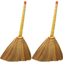 크린메이트 폴첸 다용도 부드러운 갈대 빗자루, 2개