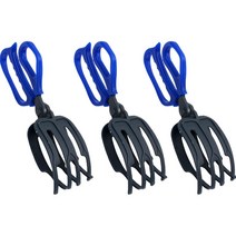 싸파 고기잡이 스틸 가위손 물고기 집게 3p, 청색
