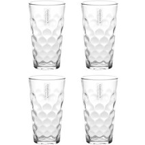 글라스락 내열강화 수정텀블러 620ml RC-112, 투명, 4개