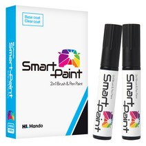 HL 만도 BMW / MINI 자동차 붓펜 스마트 페인트 세트, 1세트, BMW MINI 300 알파인화이트 307