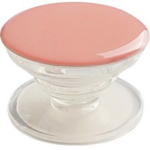 다연경 그립 톡 스마트 링 파스텔 원형 JJ132, 핑크, 1개