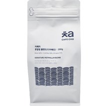 카페차 ㅊa 못말림 블렌드 디카페인 원두, 홀빈(분쇄안함), 200g, 1개