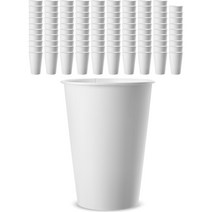 대한 무인쇄 테이크아웃 종이컵 380ml, 100개