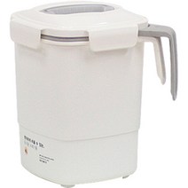 한샘 음식물 쓰레기통 4L, 화이트, 1개