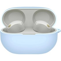 스페이스쉴드 소니 호환 실리콘 키링 케이스, WF-1000XM5, 스카이