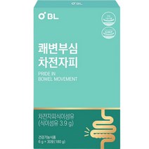 비엘 쾌변부심 차전자피 파인애플맛 30p, 180g, 1개