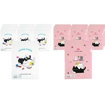 핑크풋 800 냥냥 홀더 파일 2종, 랜덤발송, 20개