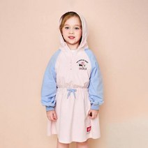 젤리스푼 여아용 디즈니 미니 마우스 집업후드 원피스