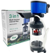 아마존 3in1 다기능 측면여과기 AMZ-8017, 8W, 1개