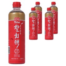 한라 참치액, 900ml, 5개