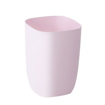 모던 파스텔 휴지통 10L, 연분홍, 1개