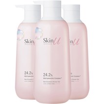 스킨유 소프트앤모어 138 스킨에멀전 샤워젤 모든 피부용, 600ml, 3개