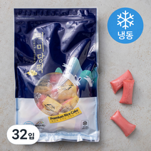 떡미당 딸기 앙꼬 가래떡 (냉동), 50g, 32입