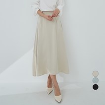 아피나르 밴딩 실키 롱 스커트