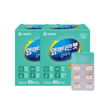 대웅펫 임팩타민펫 강아지 종합영양제 120정, 비타민, 1개, 면역력 강화