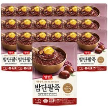 동원 양반 밤단팥죽12개 + 호박죽12개, 24개, 288g