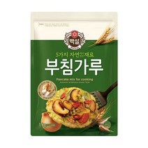 백설 5가지 자연에서 얻은 재료 부침가루, 1kg, 1개