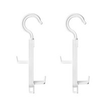 차차미 공간활용 가방걸이 정리함, 2개, 화이트