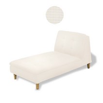리빙모어 미니멀 카우치 일반 암리스 베드 쇼파커버, 크림
