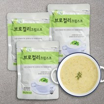사랑과정성 브로컬리 크림스프, 200g, 3개