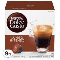 돌체구스토 룽고 인텐소 캡슐커피, 9g, 16개입, 9개