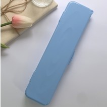 바첸 성인용 수저케이스 대, 스카이블루, 1개