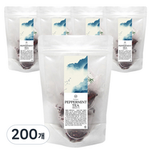 페퍼민트차, 1g, 200개