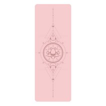 큐랑 천연 요가매트, 핑크(KBM-10)