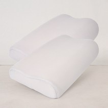 게티홈 3D 통풍 에어매쉬 일반형 메모리폼 베개 2p, 그레이