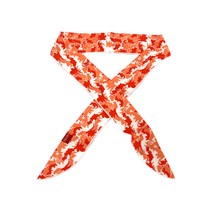 스카프 솔리드, Orange