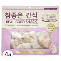 참좋은간식 헬로도기 강아지 간식 600g, 그대로닭가슴살, 4개