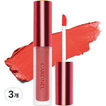 까레넬 포슬포슬 루비 에어핏 벨벳 립틴트 4.5g, 3개, 02 브릭 돌체